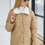 Демисезонная Куртка Mila Nova К-279 кэмел