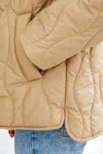 Демисезонная Куртка Mila Nova К-279 кэмел — изображение 5