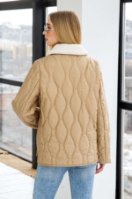 Демисезонная Куртка Mila Nova К-279 кэмел — изображение 4