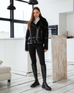 Дубленка Д-201  черный — изображение 5