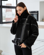 Дубленка Д-201  черный — изображение 3