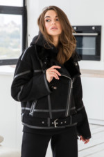 Дубленка Д-201  черный