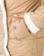 Демисезонная Куртка Mila Nova К-254 кемел — изображение 7