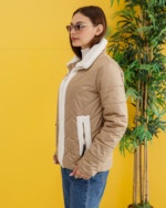 Демисезонная Куртка Mila Nova К-234 кемел — изображение 5