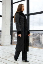 Демисезонный Плащ Mila Nova ПВ-131кап.обр черный — изображение 3