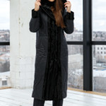 Демисезонный Плащ Mila Nova ПВ-131кап.обр черный