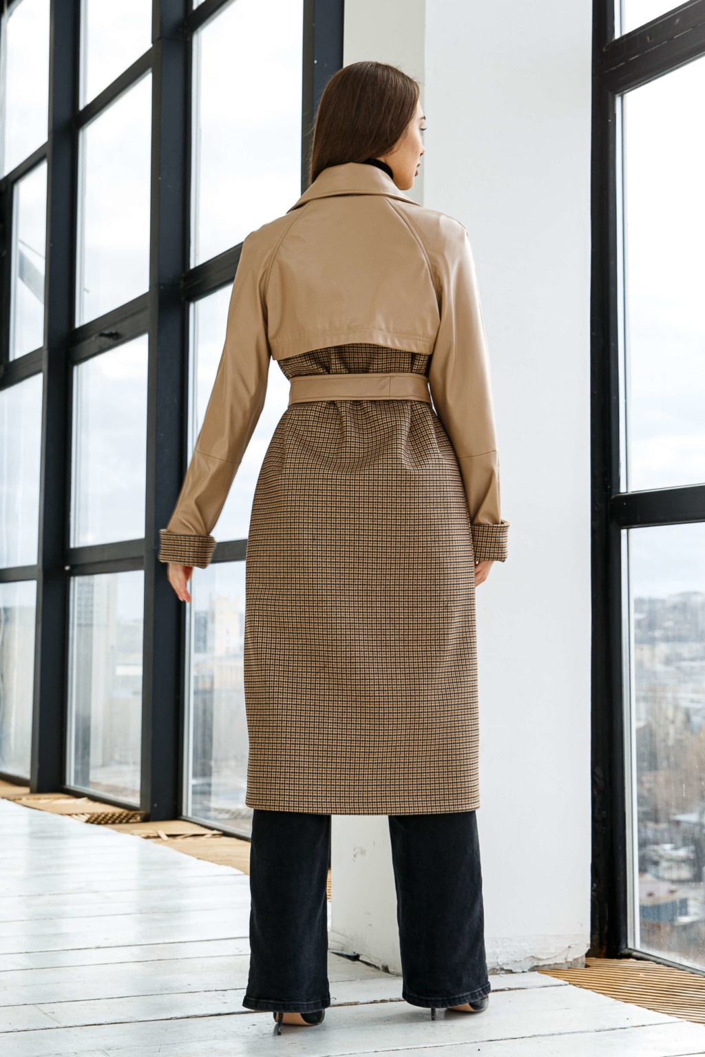 Демисезонное Пальто Mila Nova ПВ-184 кэмел — изображение 3