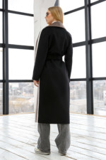 Демисезонное Пальто Mila Nova ПВ-187 капучино — изображение 4