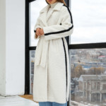 Зимнее Пальто ПВ-226 молоко+молоко