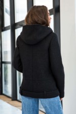 Демисезонное Пальто Mila Nova ПВ-277 черный — изображение 3