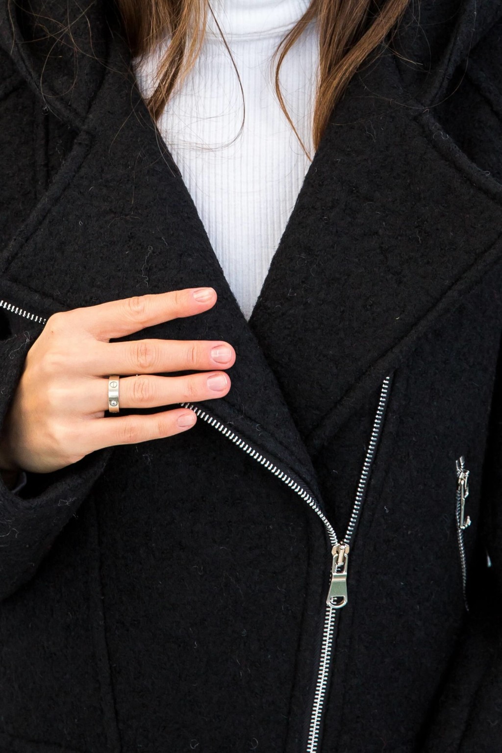 Демисезонное Пальто Mila Nova ПВ-277 черный — изображение 4