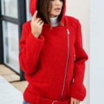 Демисезонное Пальто Mila Nova ПВ-277 красный