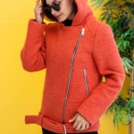 Демисезонное Пальто Mila Nova ПВ-277 терракот