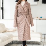 Демисезонный плащ Mila Nova ПВ-285 капучино