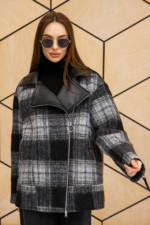 Демисезонное Пальто ПВ-309 черный