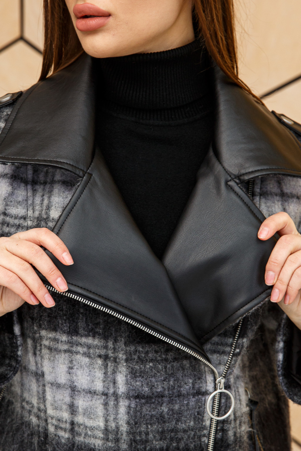 Демисезонное Пальто ПВ-309 черный — изображение 6