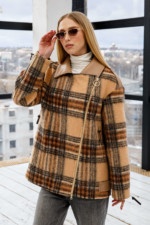Демисезонное Пальто ПВ-309 кэмел — изображение 2