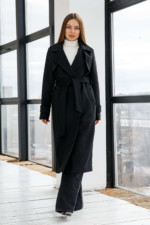 Демисезонное Пальто Mila Nova ПВ-310 черный