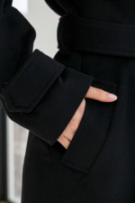 Демисезонное Пальто Mila Nova ПВ-310 черный — изображение 5