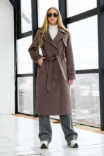 Демисезонное Пальто Mila Nova ПВ-310 капучино