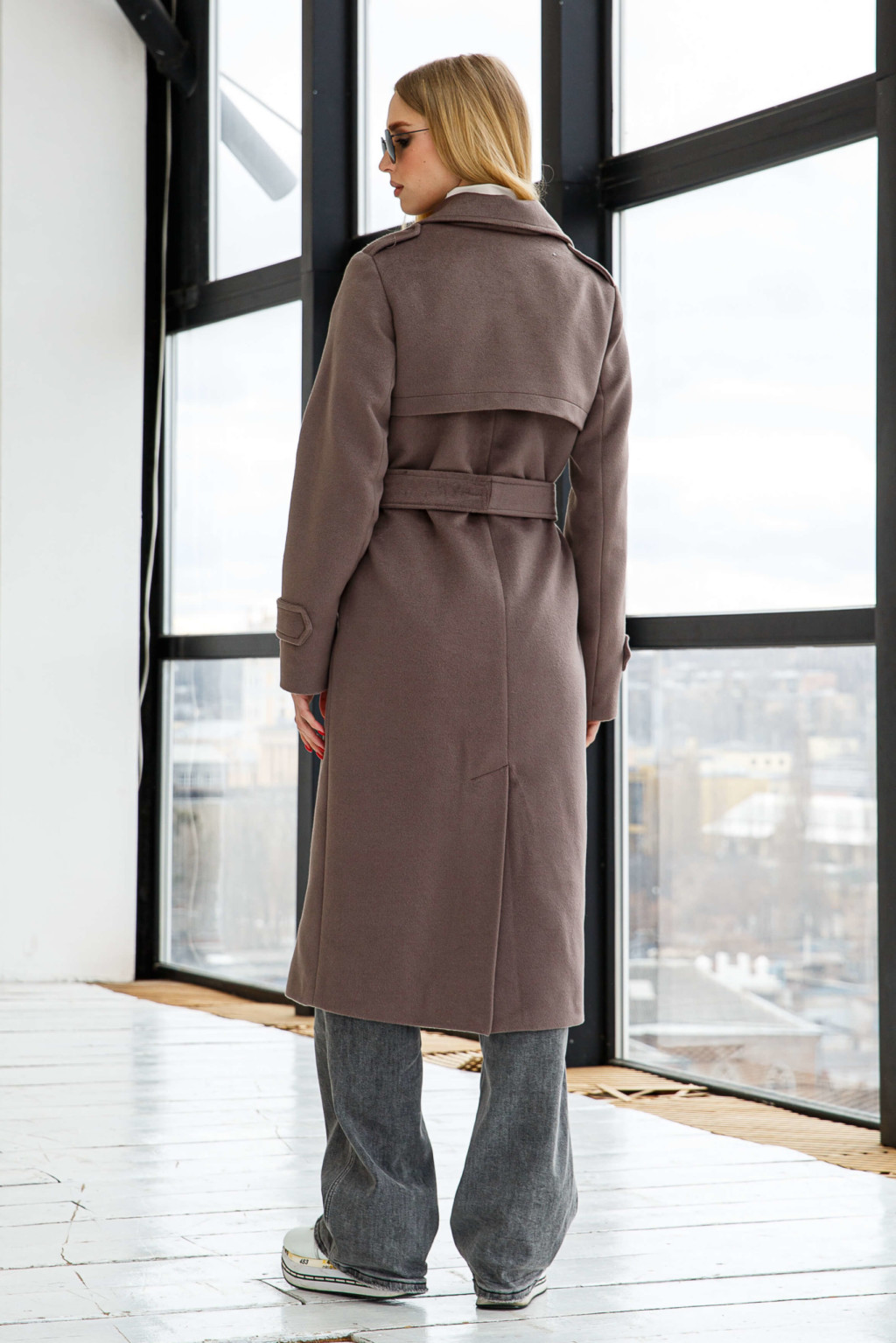 Демисезонное Пальто Mila Nova ПВ-310 капучино — изображение 3