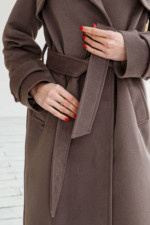 Демисезонное Пальто Mila Nova ПВ-310 капучино — изображение 5