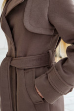 Демисезонное Пальто Mila Nova ПВ-310 капучино — изображение 6