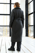 Демисезонный Плащ Mila Nova ПВ-312 черный — изображение 3