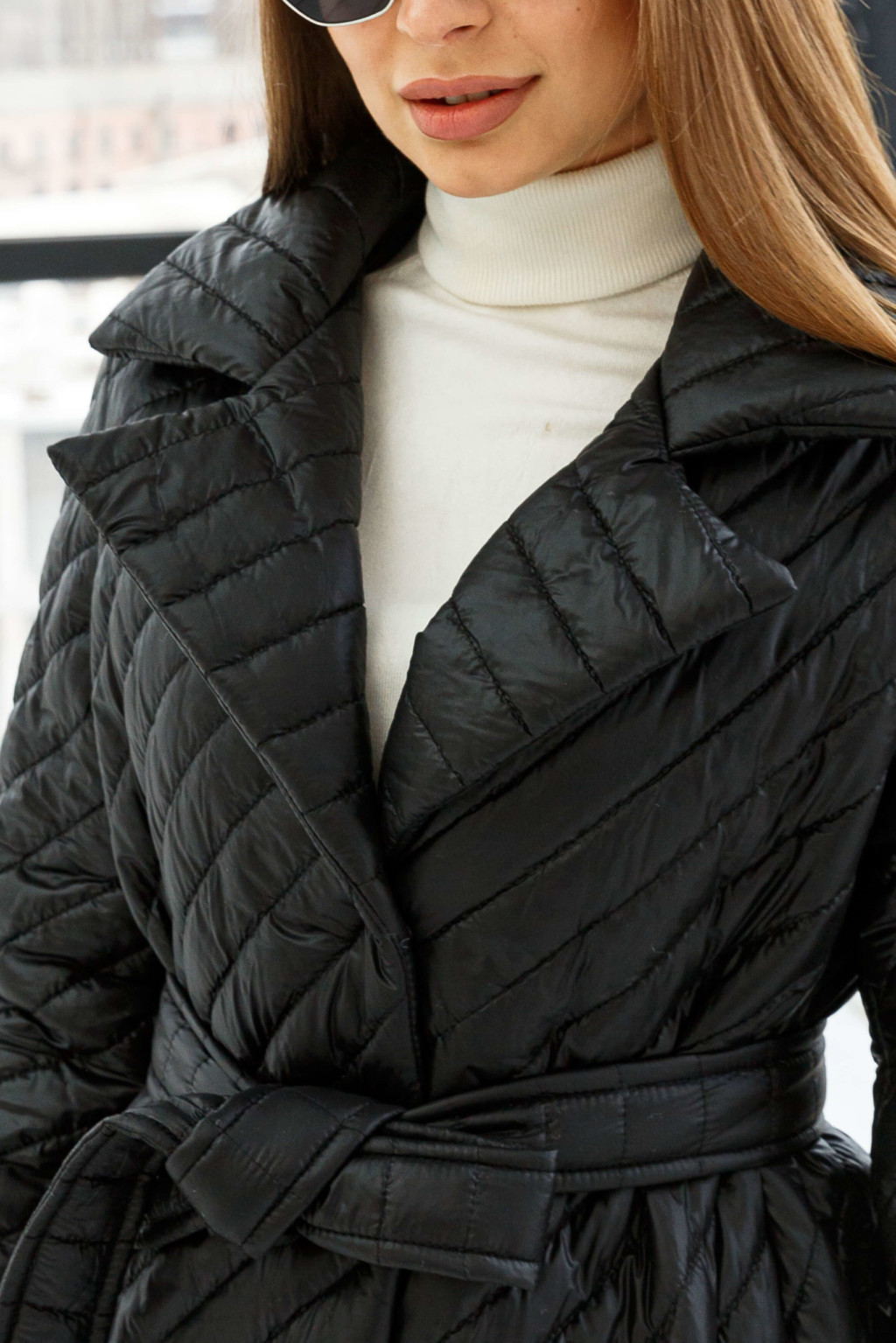 Демисезонный Плащ Mila Nova ПВ-312 черный — изображение 5