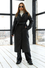 Демисезонный Плащ Mila Nova ПВ-312 черный