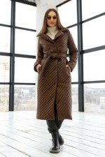 Демисезонный Плащ Mila Nova ПВ-312 шоколад