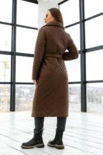 Демисезонный Плащ Mila Nova ПВ-312 шоколад — изображение 7