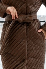 Демисезонный Плащ Mila Nova ПВ-312 шоколад — изображение 5