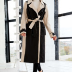 Демисезонный Тренч Mila Nova Q-102 бежевый