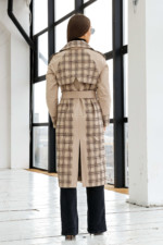 Демисезонный Тренч Mila Nova Q-92 бежевый — изображение 3