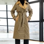 Демисезонный Тренч Mila Nova Q-93 хаки