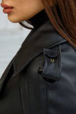 Демисезонный Тренч Mila Nova Q-94 хаки — изображение 5