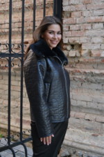 Зимняя Дубленка Mila Nova Д-204  черный — изображение 3