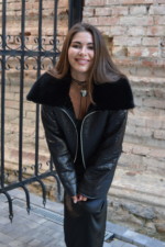 Зимняя Дубленка Mila Nova Д-204  черный — изображение 4