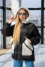 Зимняя Куртка Mila Nova К-271 черный