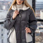 Зимняя Куртка Mila Nova К-271 серый