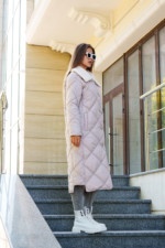 Зимнее пальто Mila Nova ПВ-314 молоко — изображение 5