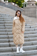 Зимнее пальто Mila Nova ПВ-314 кемел