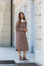 Зимнее пальто Mila Nova ПВ-314 капучино — изображение 2