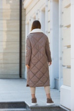 Зимнее пальто Mila Nova ПВ-314 капучино — изображение 3