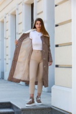 Зимнее пальто Mila Nova ПВ-314 капучино — изображение 5