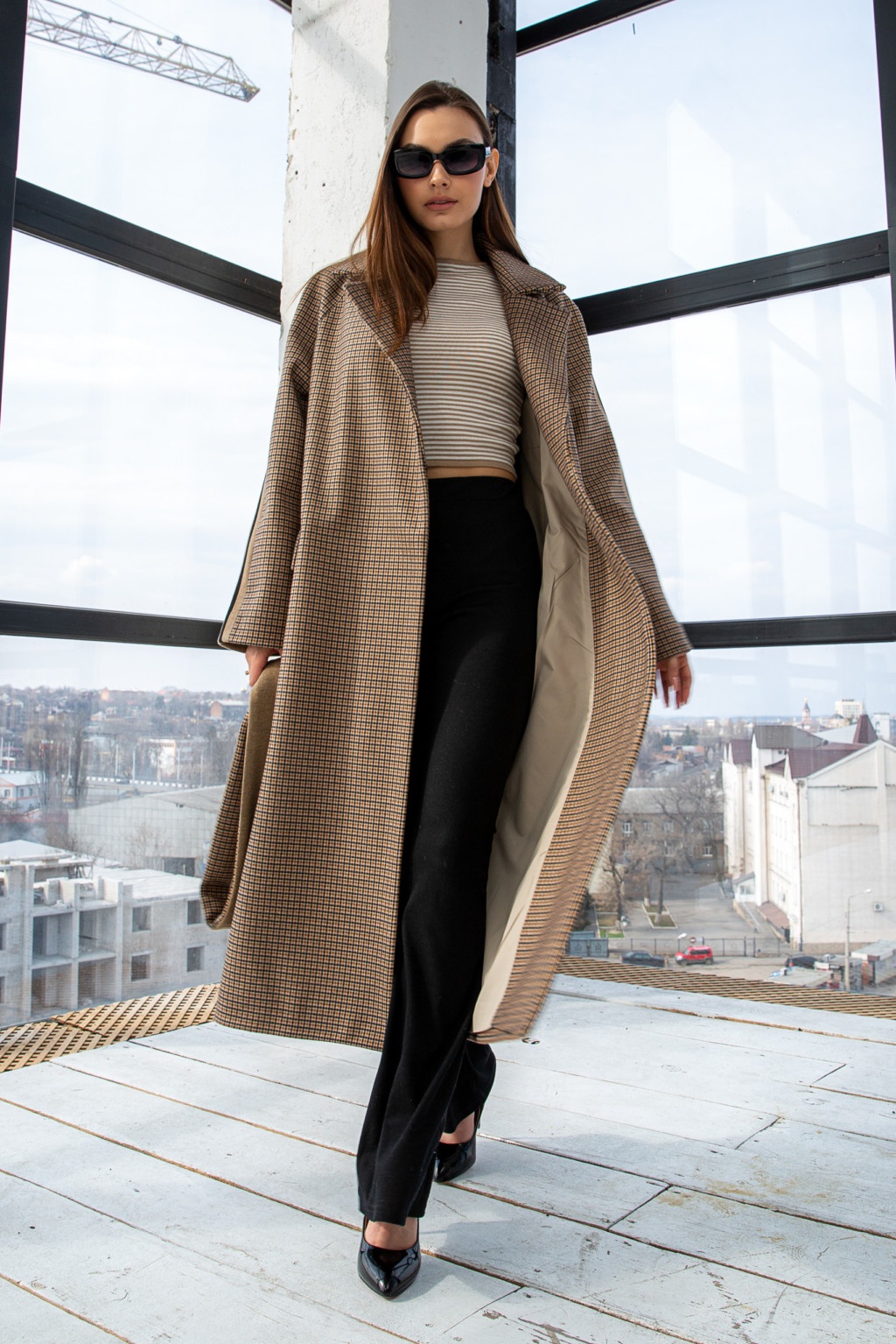 Демисезонное Пальто Mila Nova ПВ-260 кемел — изображение 2