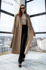 Демисезонное Пальто Mila Nova ПВ-260 кемел — изображение 2