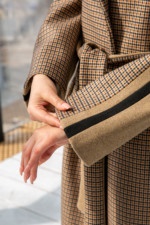 Демисезонное Пальто Mila Nova ПВ-260 кемел — изображение 4