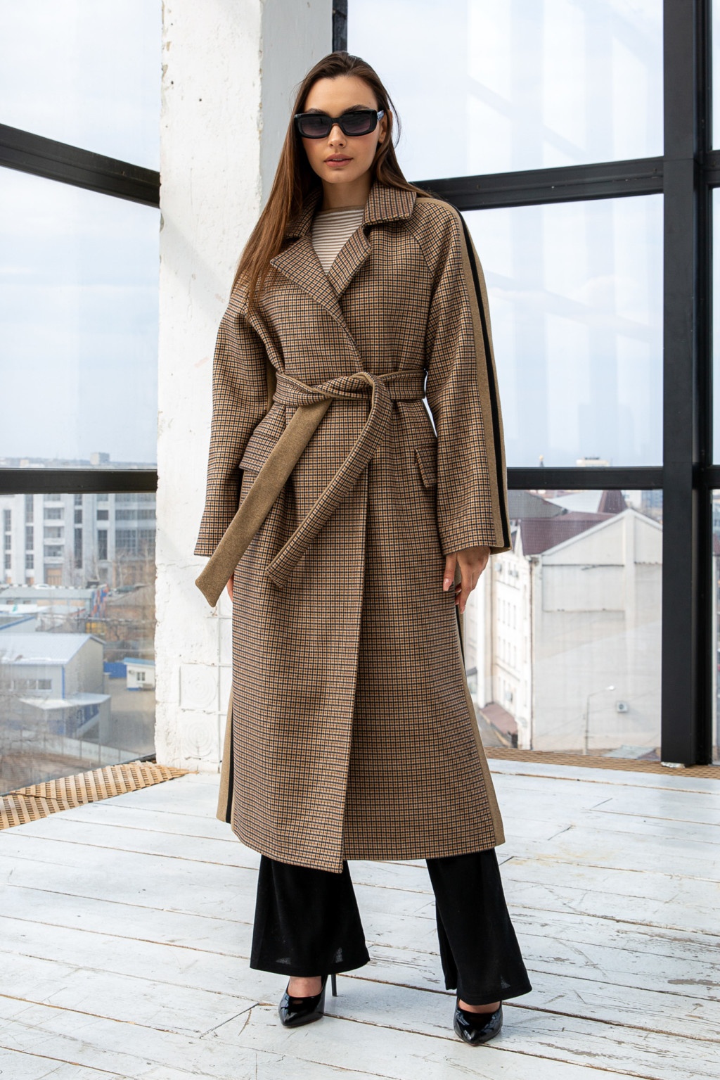 Демисезонное Пальто Mila Nova ПВ-260 кемел — изображение 1